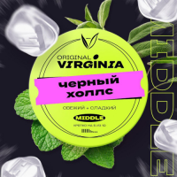 Табак Original Virginia MIDDLE - Черный холлс 25 гр